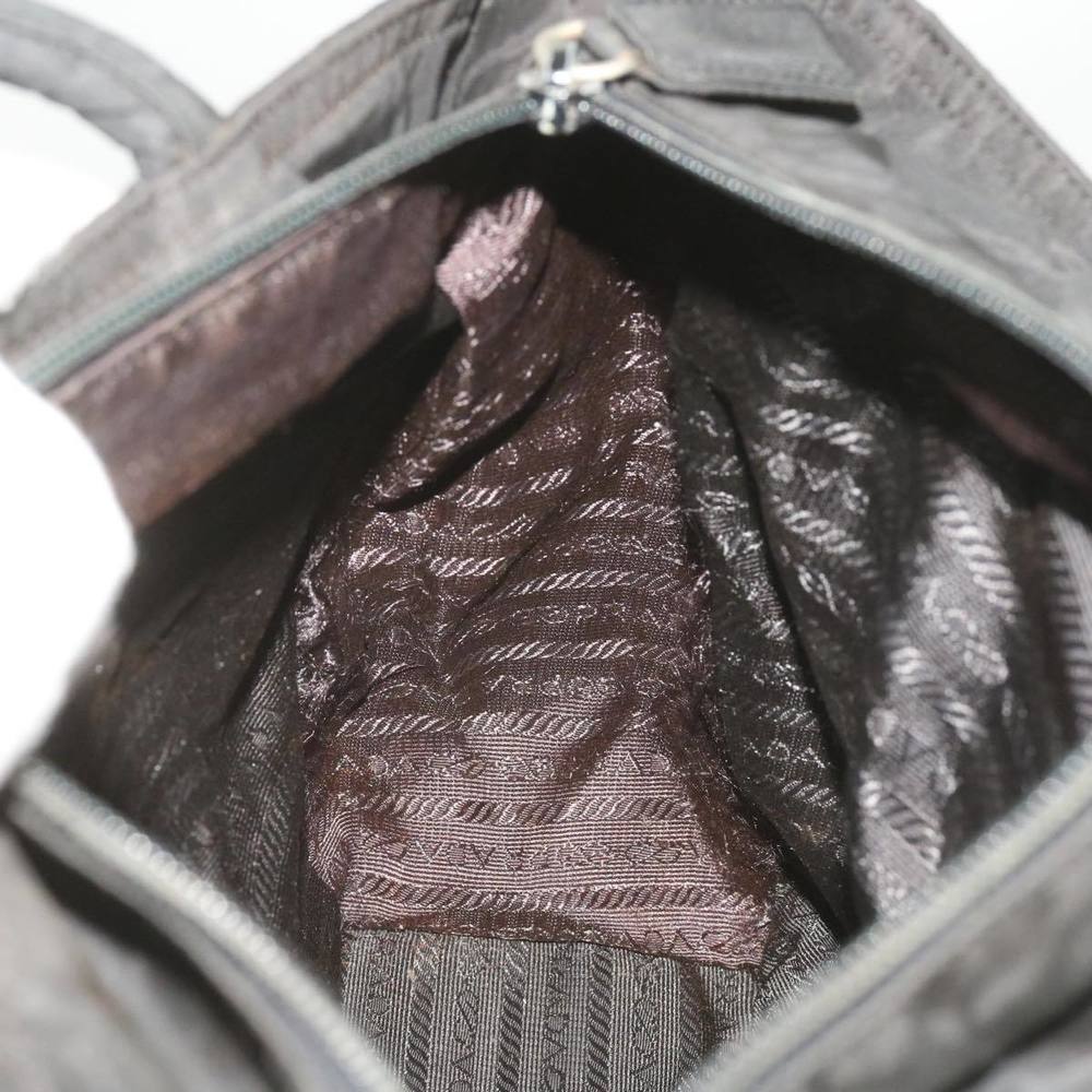 PRADA Hand Bag Nylon Black Auth bs12019 - Picture 11 of 16